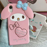3D My Melody Silicone Case for iPhone